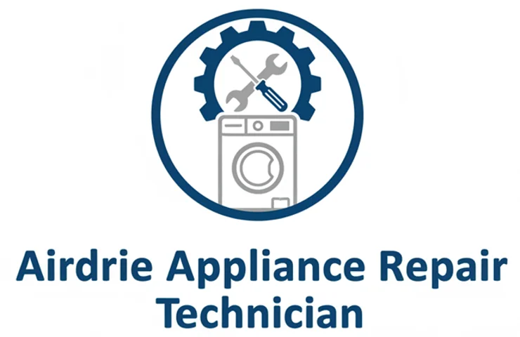 Airdrie Appliance Repair Technician Logo