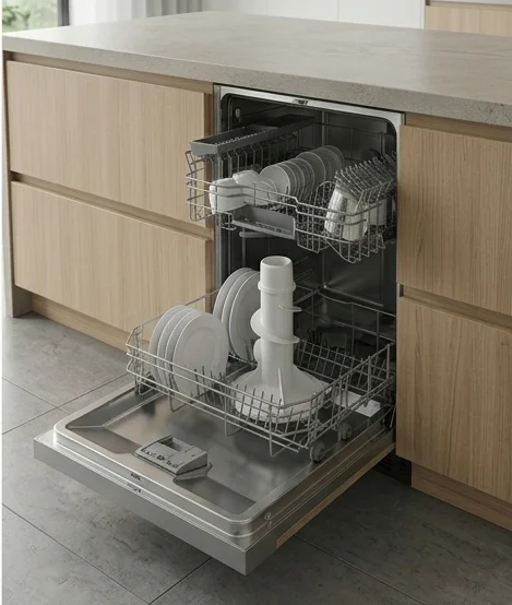 Modern-Stainless-Steel-Dishwasher