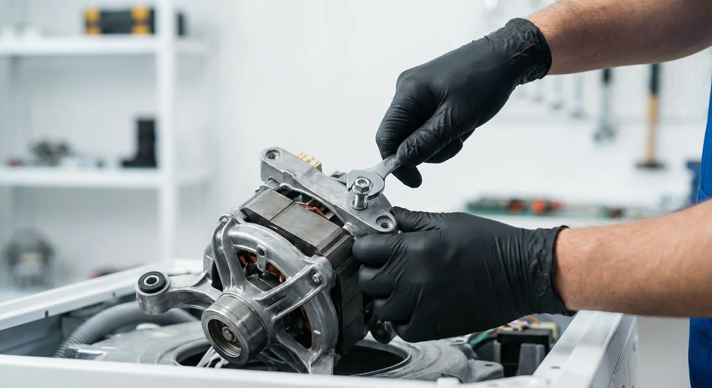 Technician-repairing-washing-machine